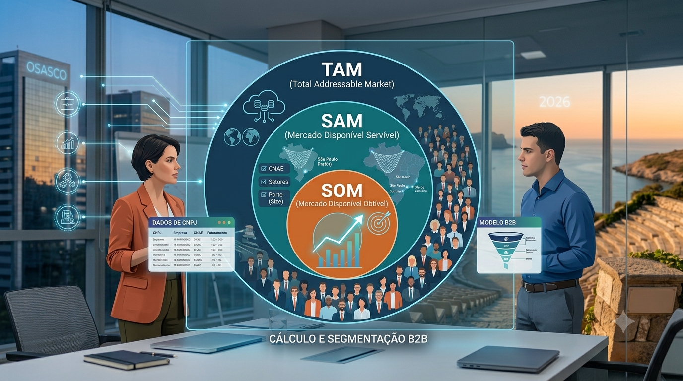 TAM, SAM e SOM